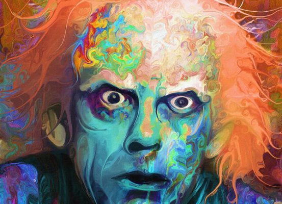 Christopher Lloyd (Dr. Emmett Brown) por Nicky Barkla